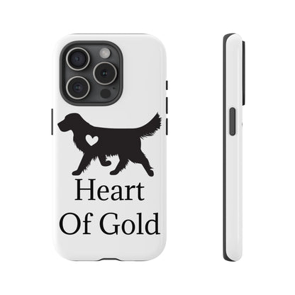 Heart Of Gold iPhone Case