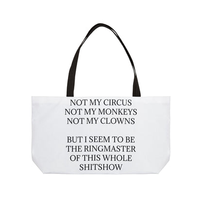 Ringmaster Weekender Tote Bag