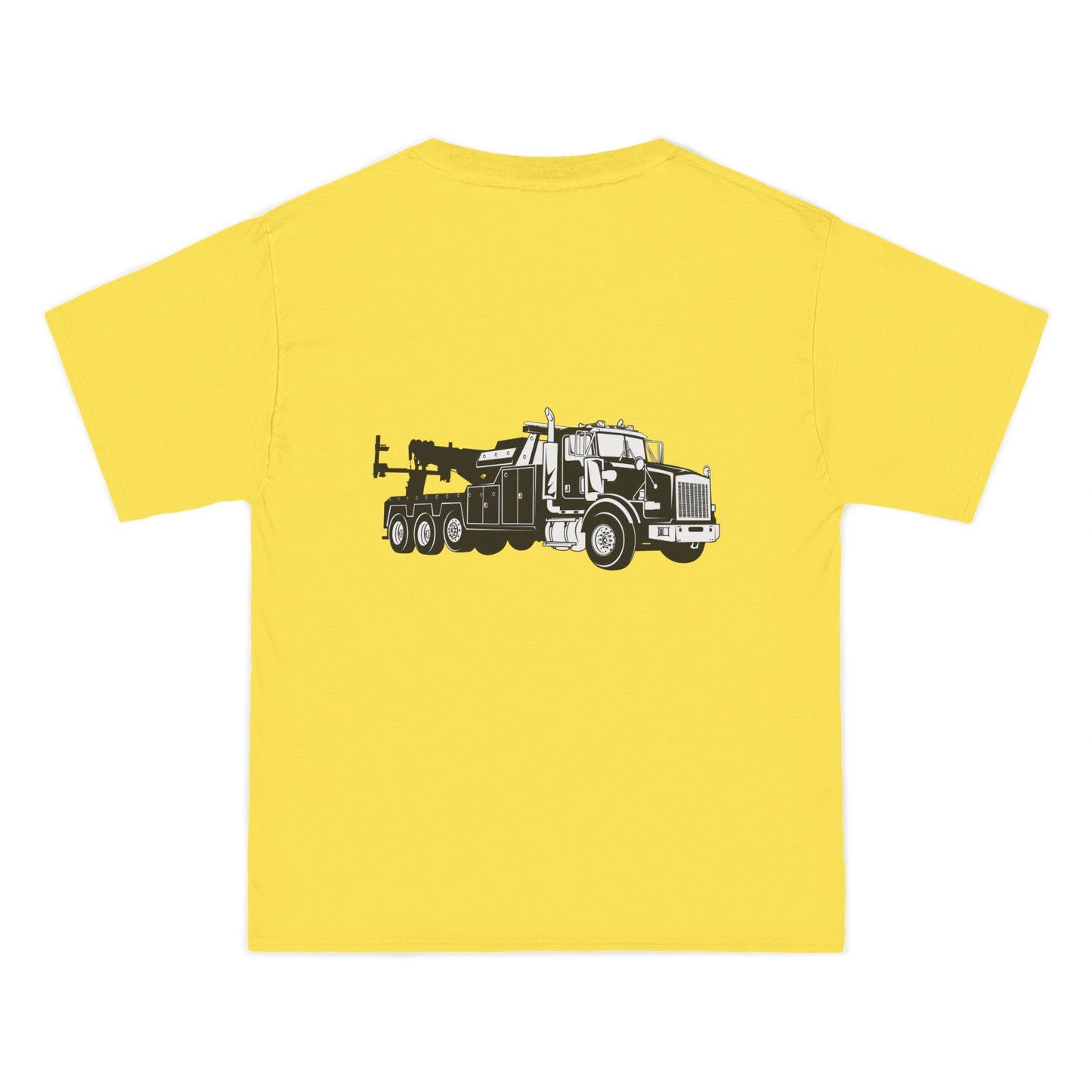 Heavy Tow Truck Men's Short-Sleeve Crewneck Tee