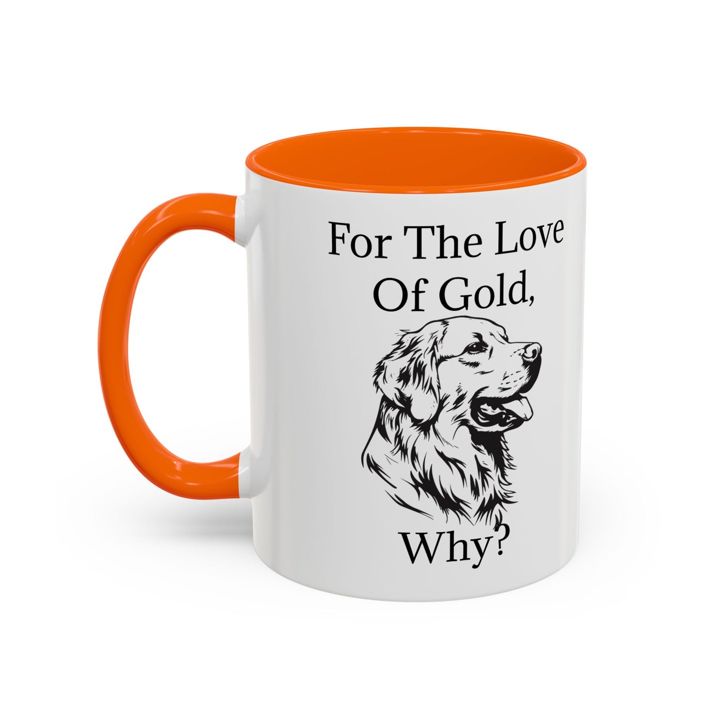For The Love Of Gold 2-Tone Coffee Mug