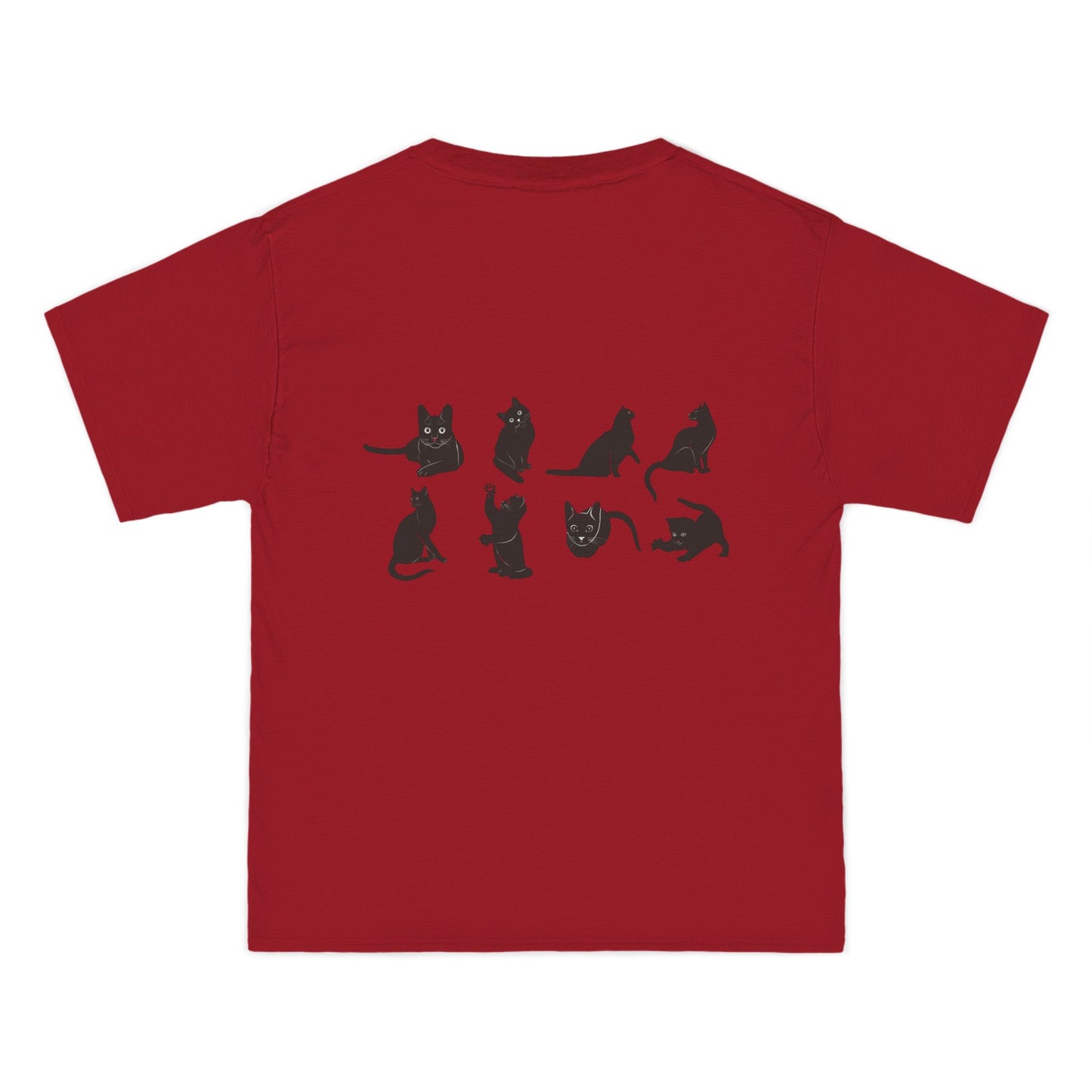 Cats Men's Short-Sleeve Crewneck Tee