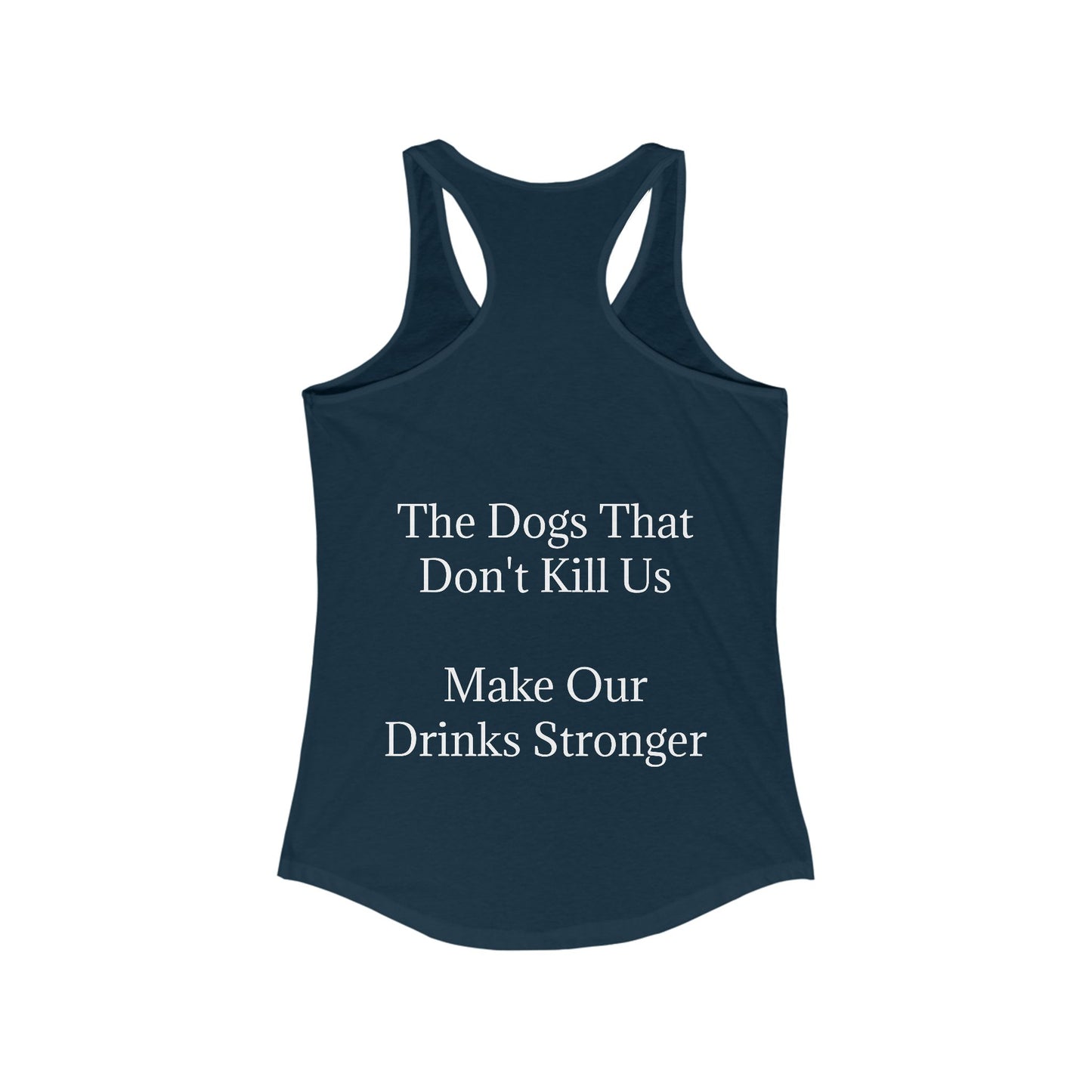 Drinks Stronger Women's Racerback Tank