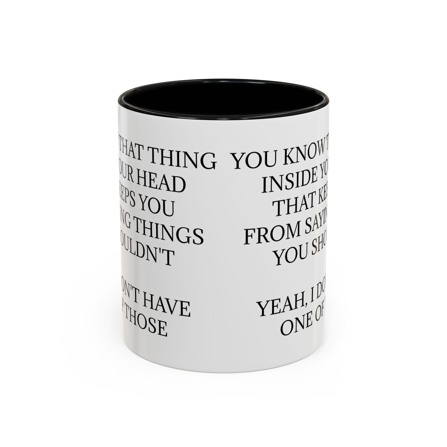 No Filter 2-Tone Coffee Mug