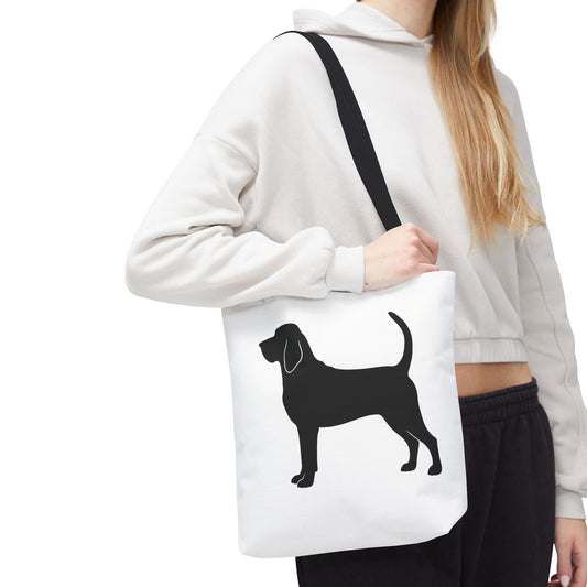 Bloodhound Silhouette Tote Bag