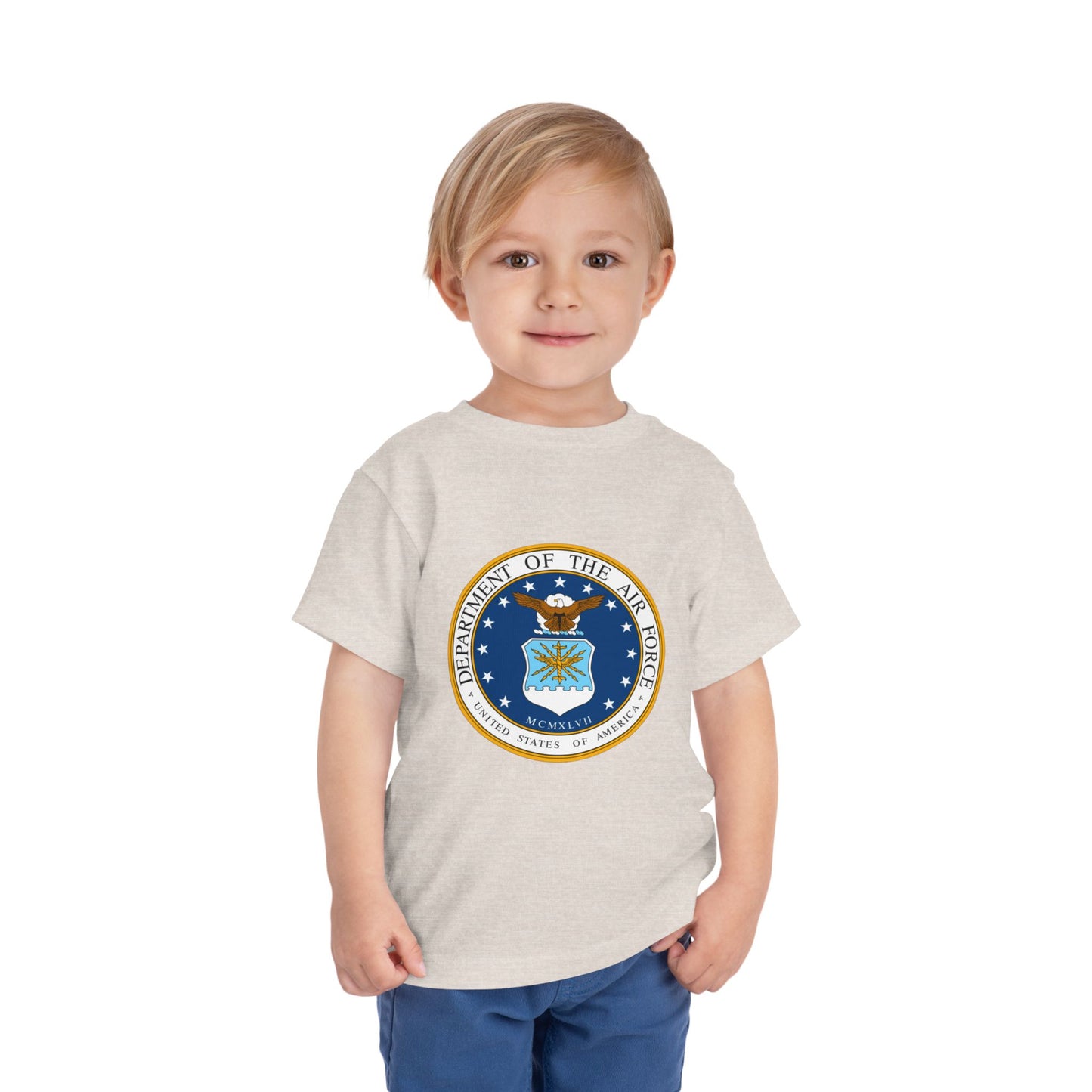 US Air Force Toddler Unisex Short Sleeve Crewneck Tee