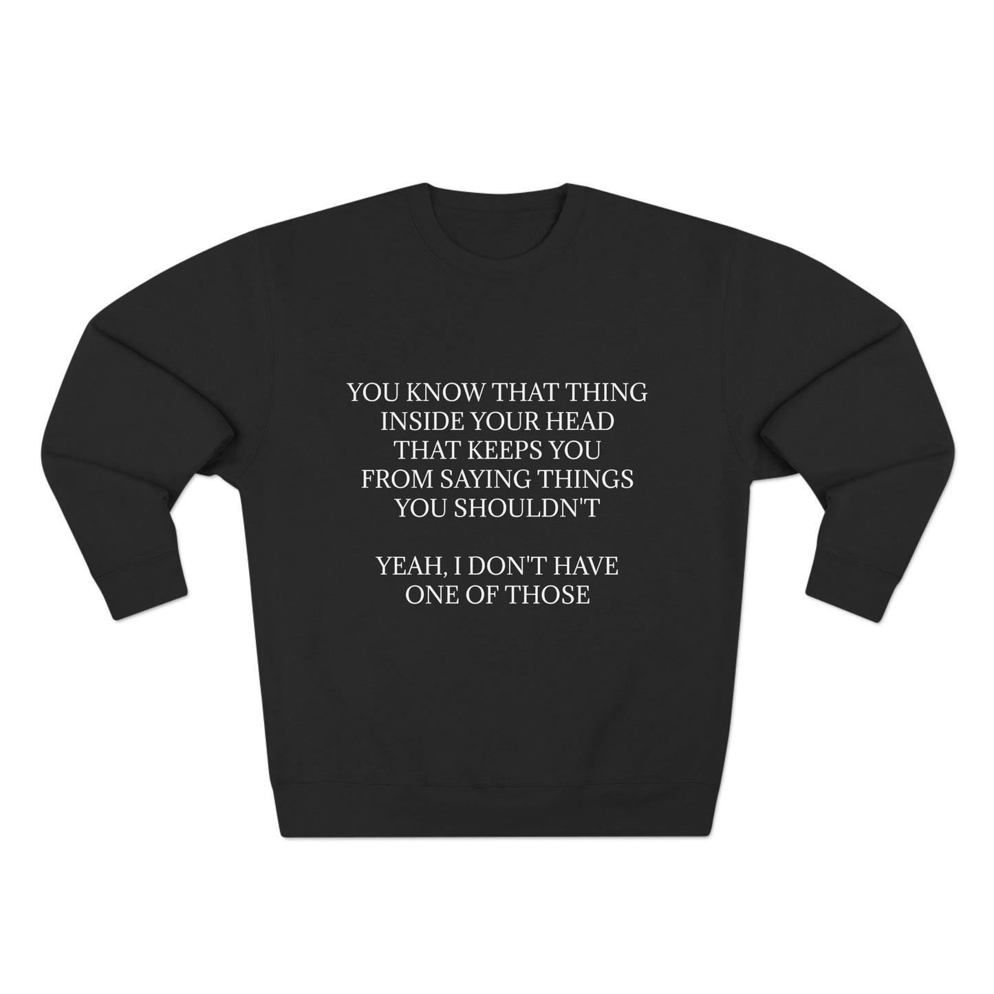 No Filter Unisex Crewneck Sweatshirt
