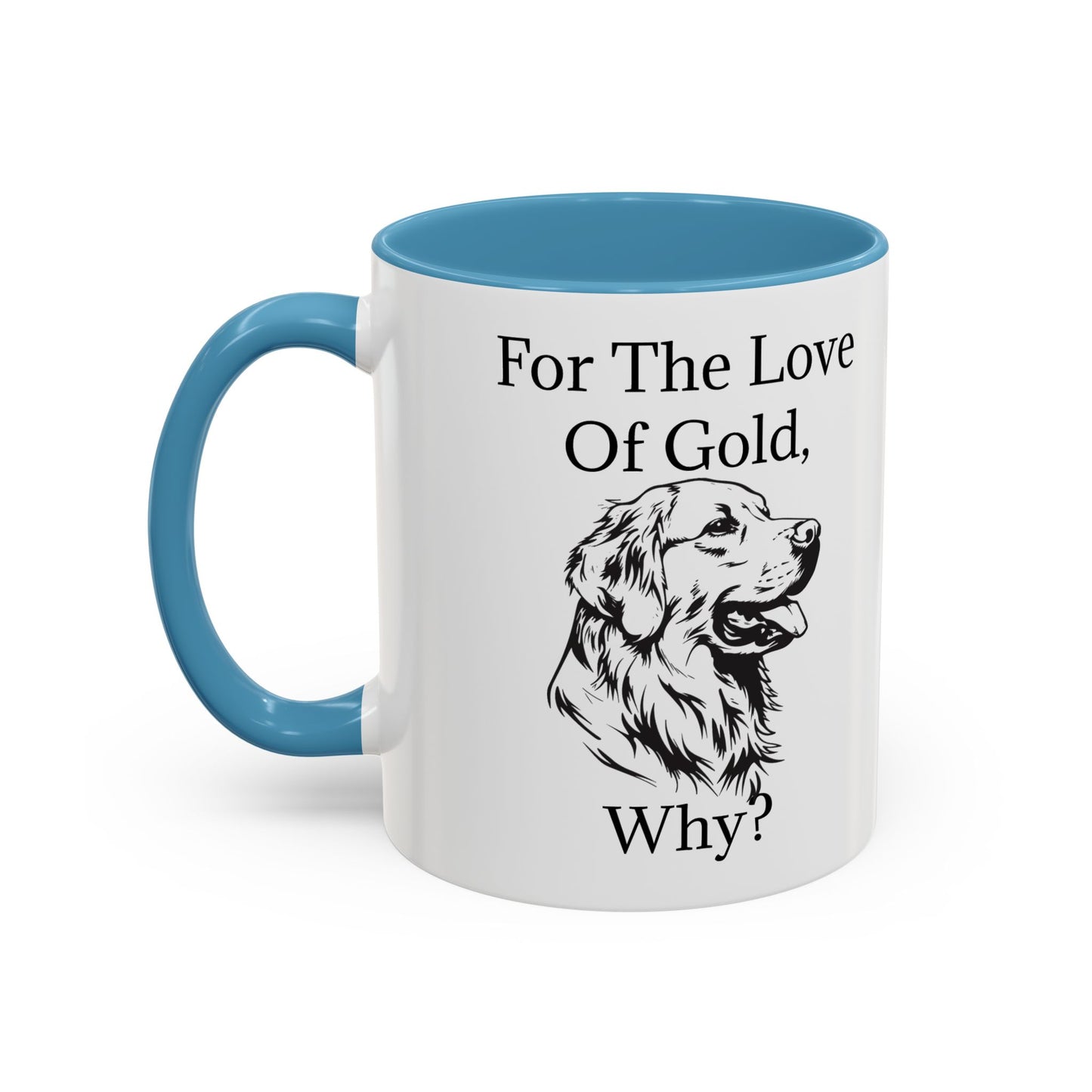 For The Love Of Gold 2-Tone Coffee Mug