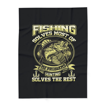 Problem Solving Arctic Fleece Blanket