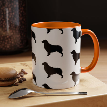 Aussie Silhouette 2-Tone Coffee Mug