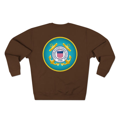 US Coast Guard Unisex Crewneck Sweatshirt