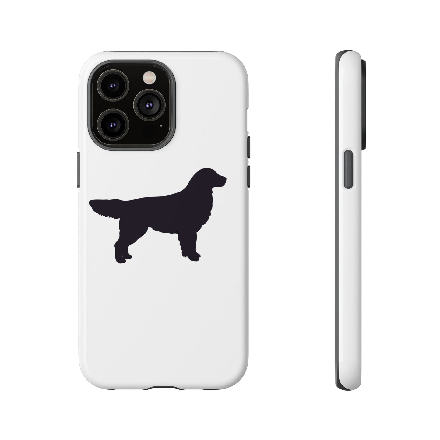 Golden Silhouette iPhone Case