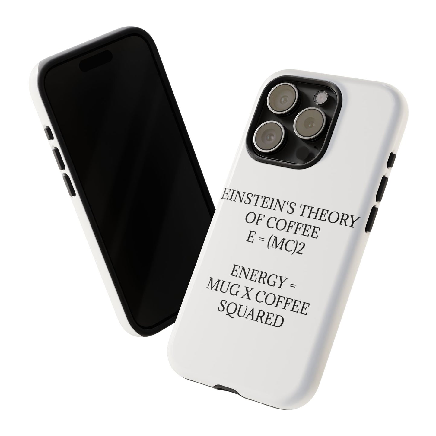 Einstein's Theory Of Coffee iPhone Case