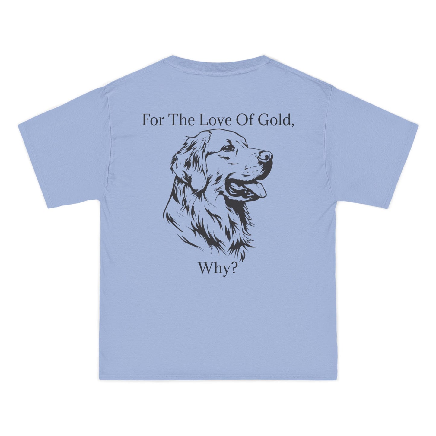 For The Love Of Gold Men's Short-Sleeve Crewneck Tee