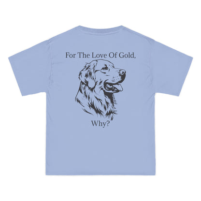 For The Love Of Gold Men's Short-Sleeve Crewneck Tee