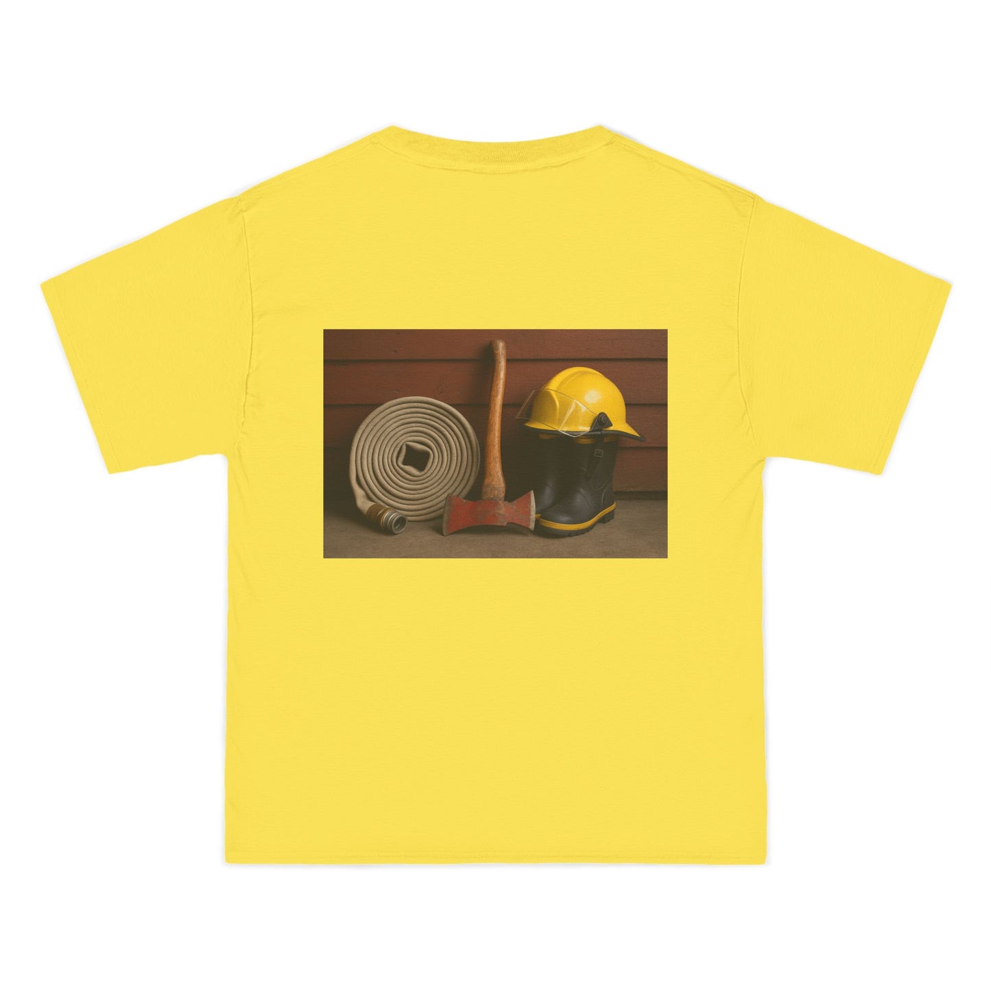 Fire/Rescue Appreciation Men's Short-Sleeve Crewneck Tee