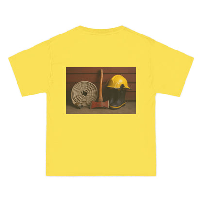 Fire/Rescue Appreciation Men's Short-Sleeve Crewneck Tee