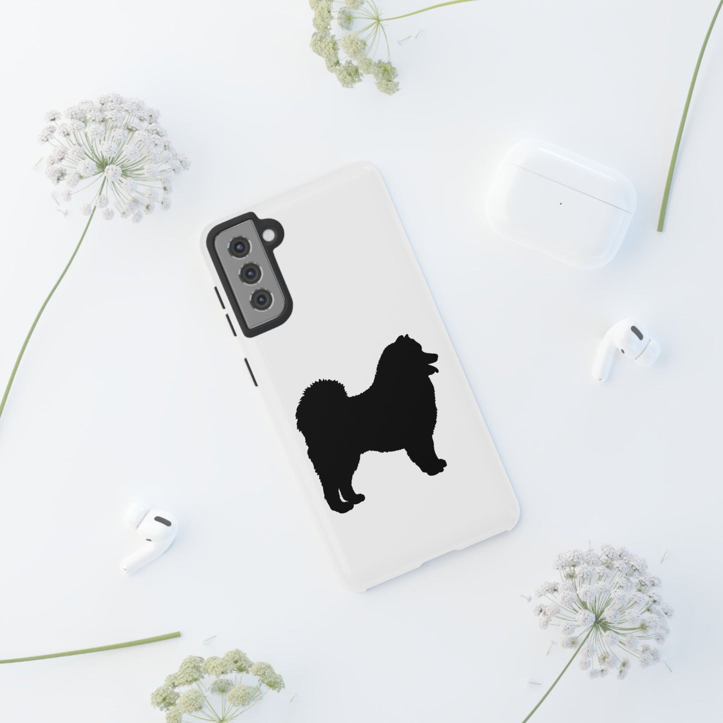 Samoyed Silhouette Samsung Case