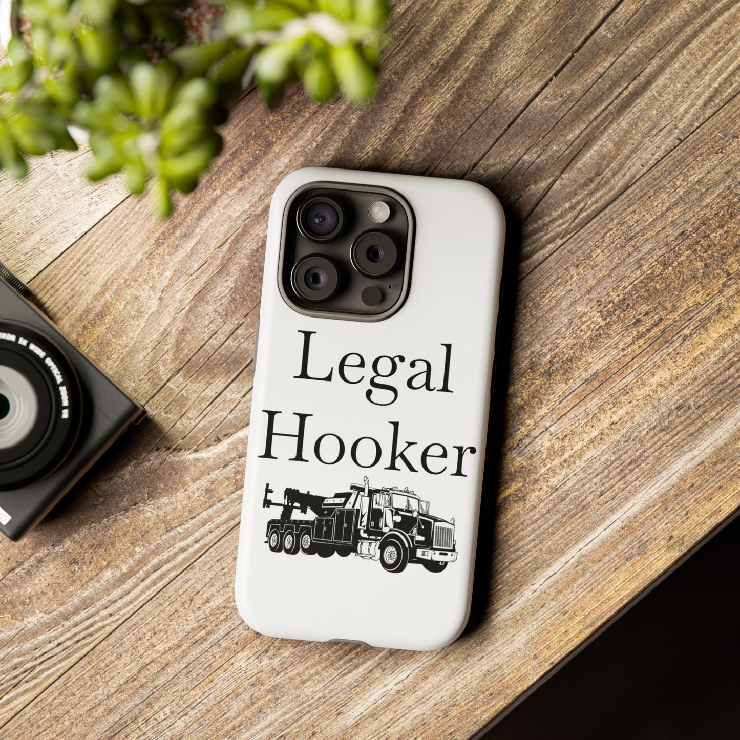 Legal H**ker Heavy Tow Truck iPhone Case