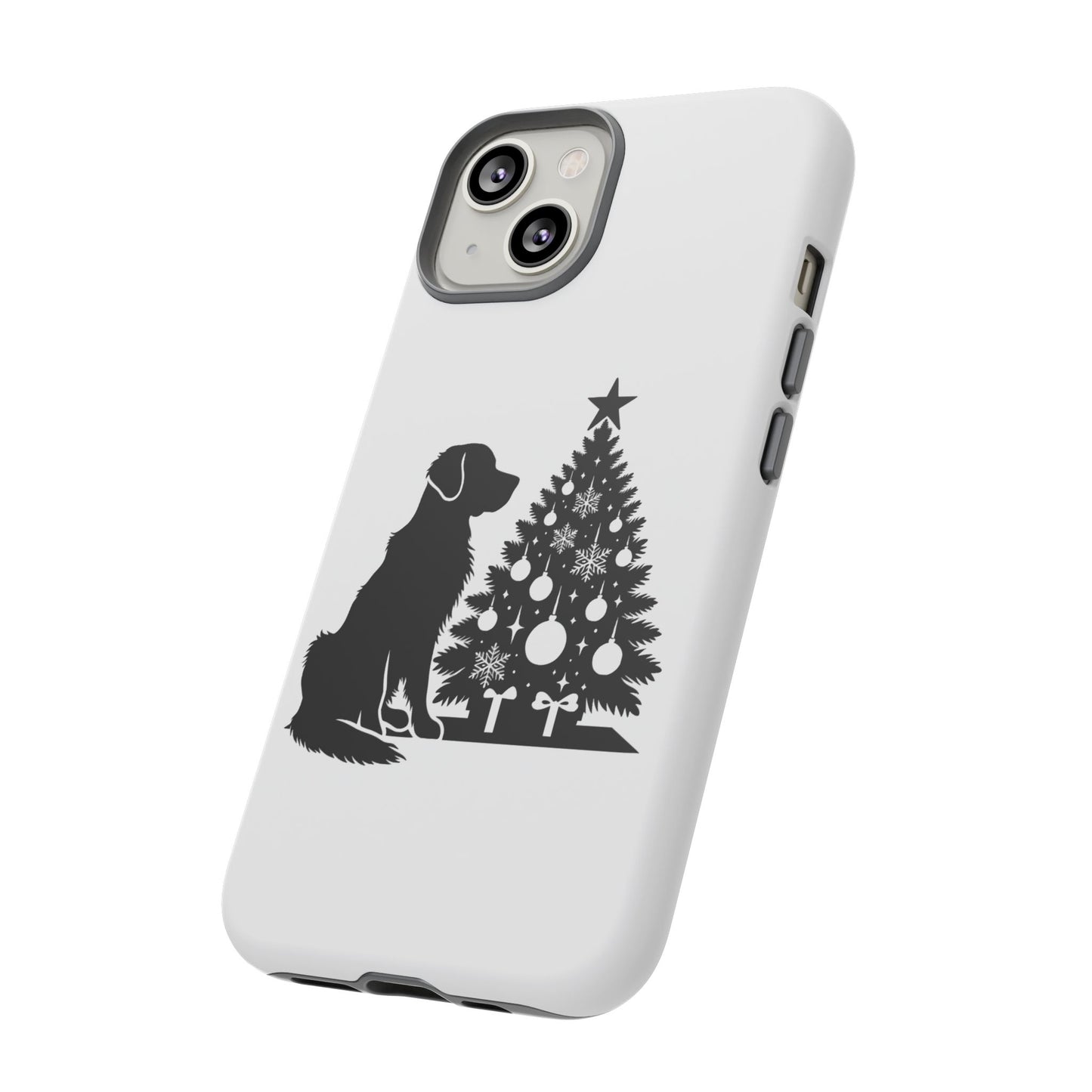 Golden Christmas Tree iPhone Case