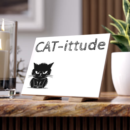 CAT-ittude Ceramic Photo Tile