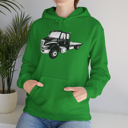 Flatbed Tow Truck Unisex Hoodie