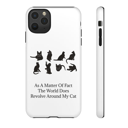 Matter Of Fact Cat iPhone Case