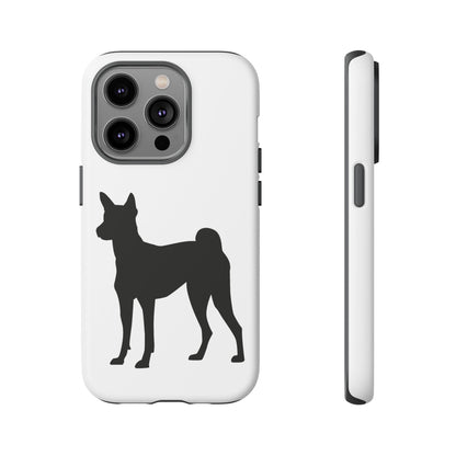 Basenji Silhouette iPhone Case