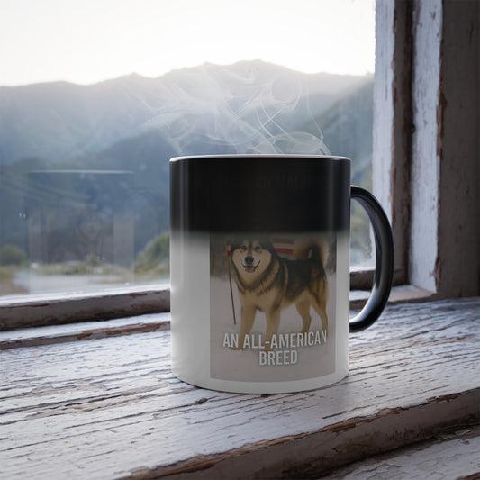 All-American Breed Color Changing Mug