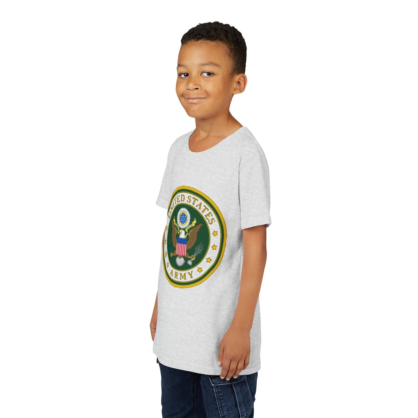 US Army Youth Unisex Short Sleeve Crewneck Tee