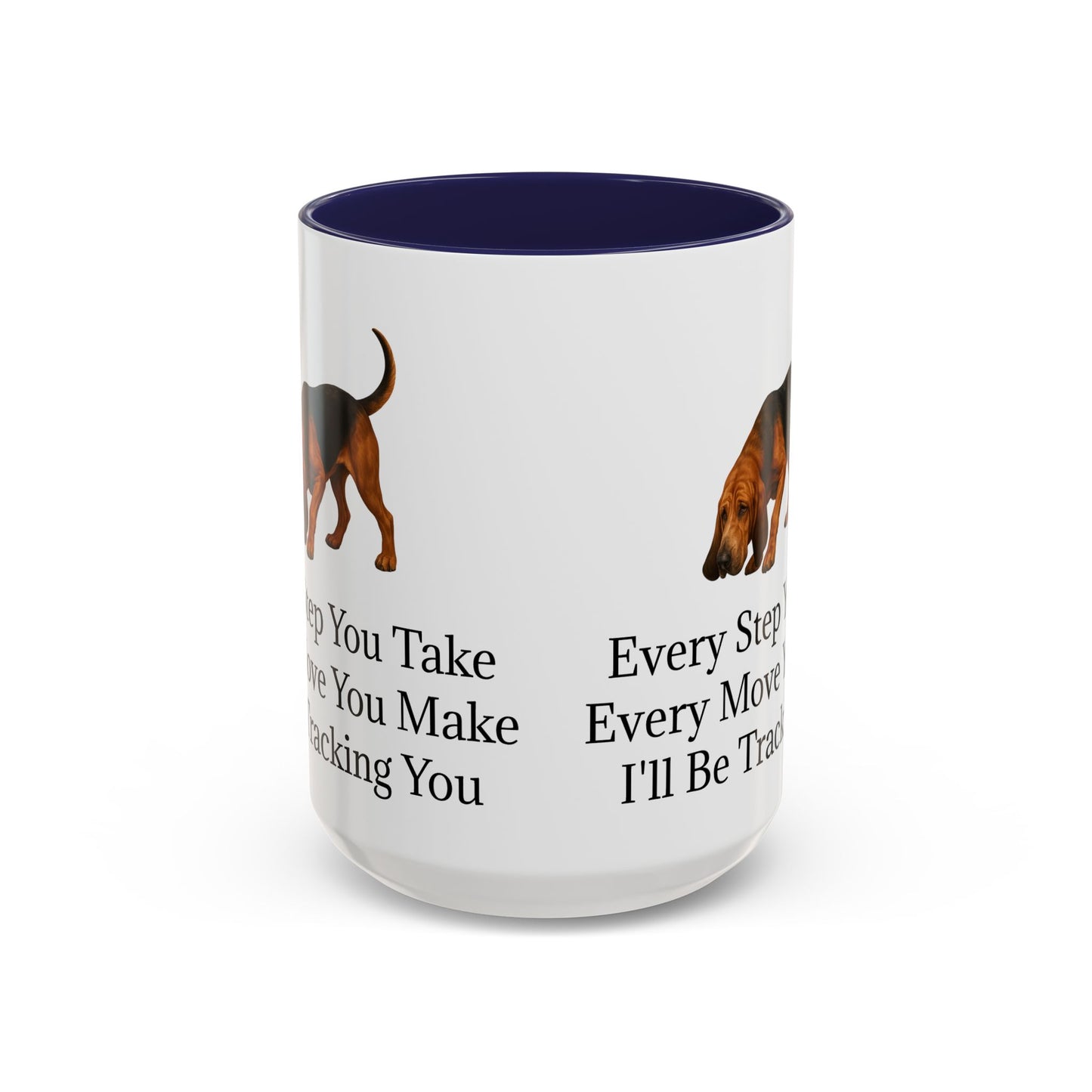 Tracking You 2-Tone Coffee Mug