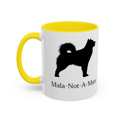 Mala-Not-A-Mute 2-Tone Coffee Mug