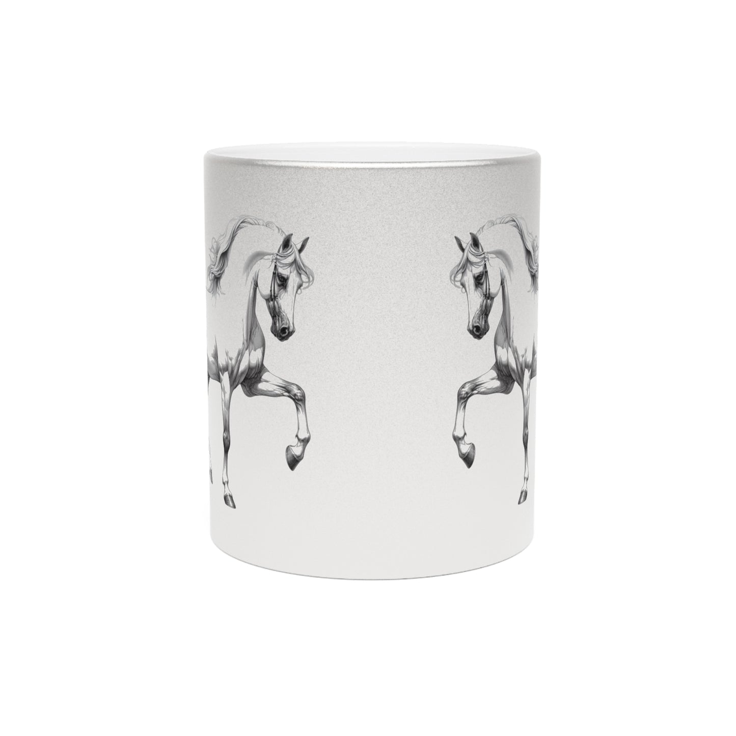 Fancy Pants Metallic Coffee Mug