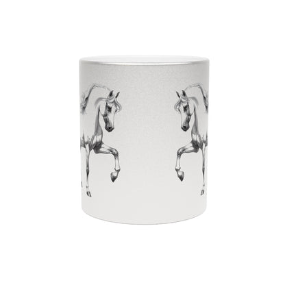 Fancy Pants Metallic Coffee Mug