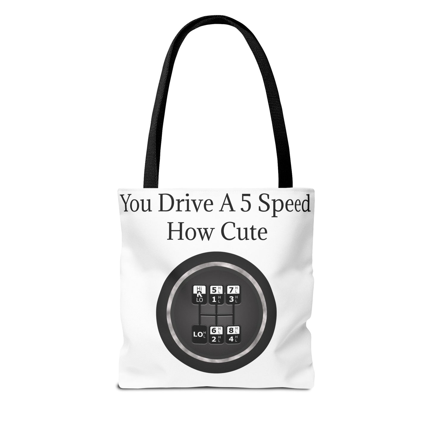 5 Speed How Cute Tote Bag