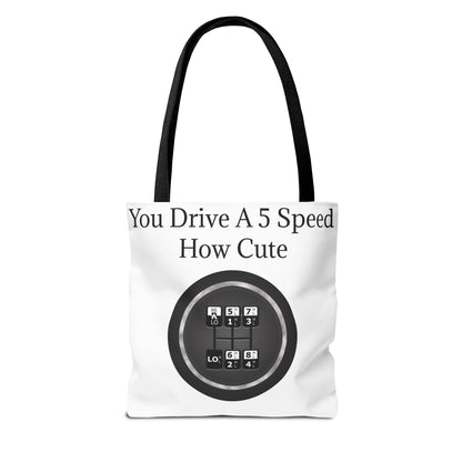 5 Speed How Cute Tote Bag
