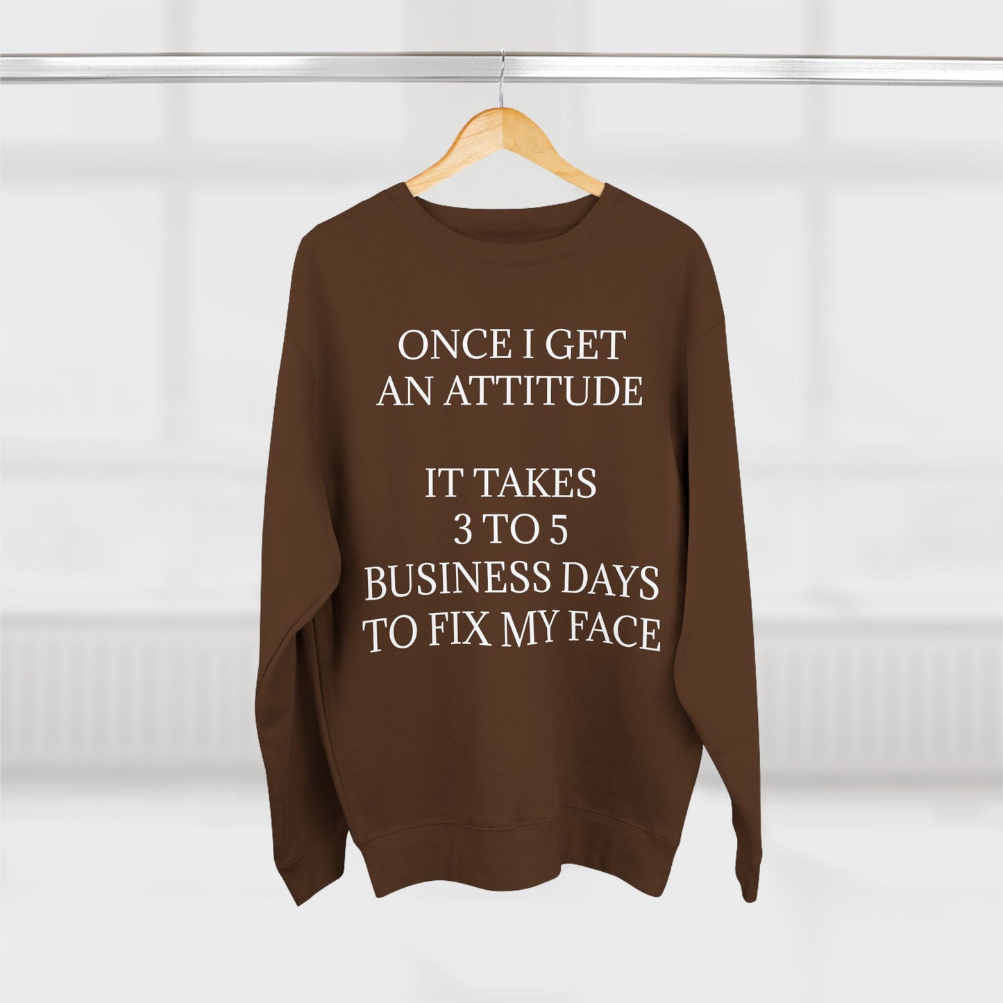Fix My Face Unisex Crewneck Sweatshirt
