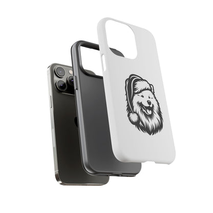 Santa Paws Samoyed iPhone Case