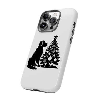 Golden Christmas Tree iPhone Case