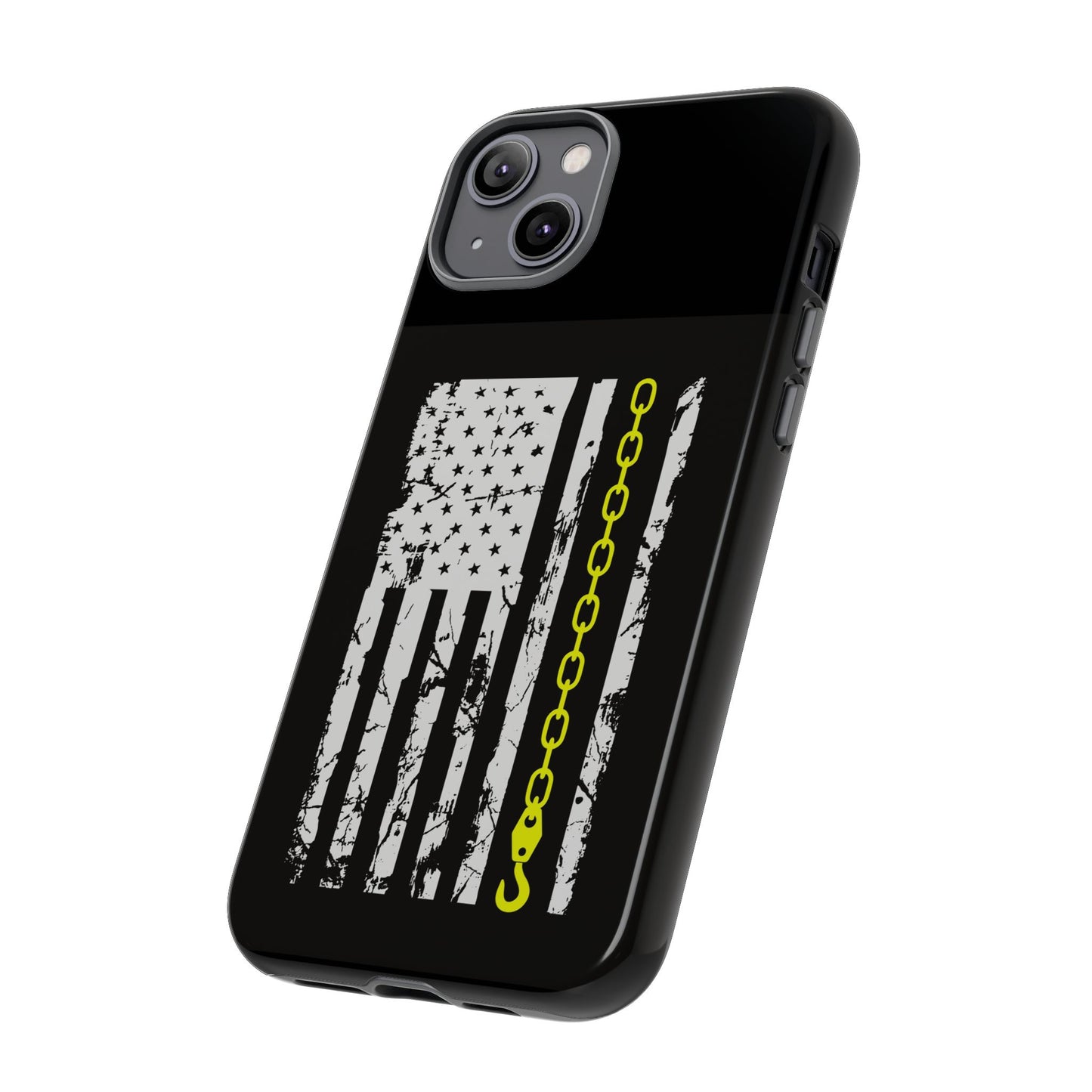 Thin Yellow Line iPhone Case