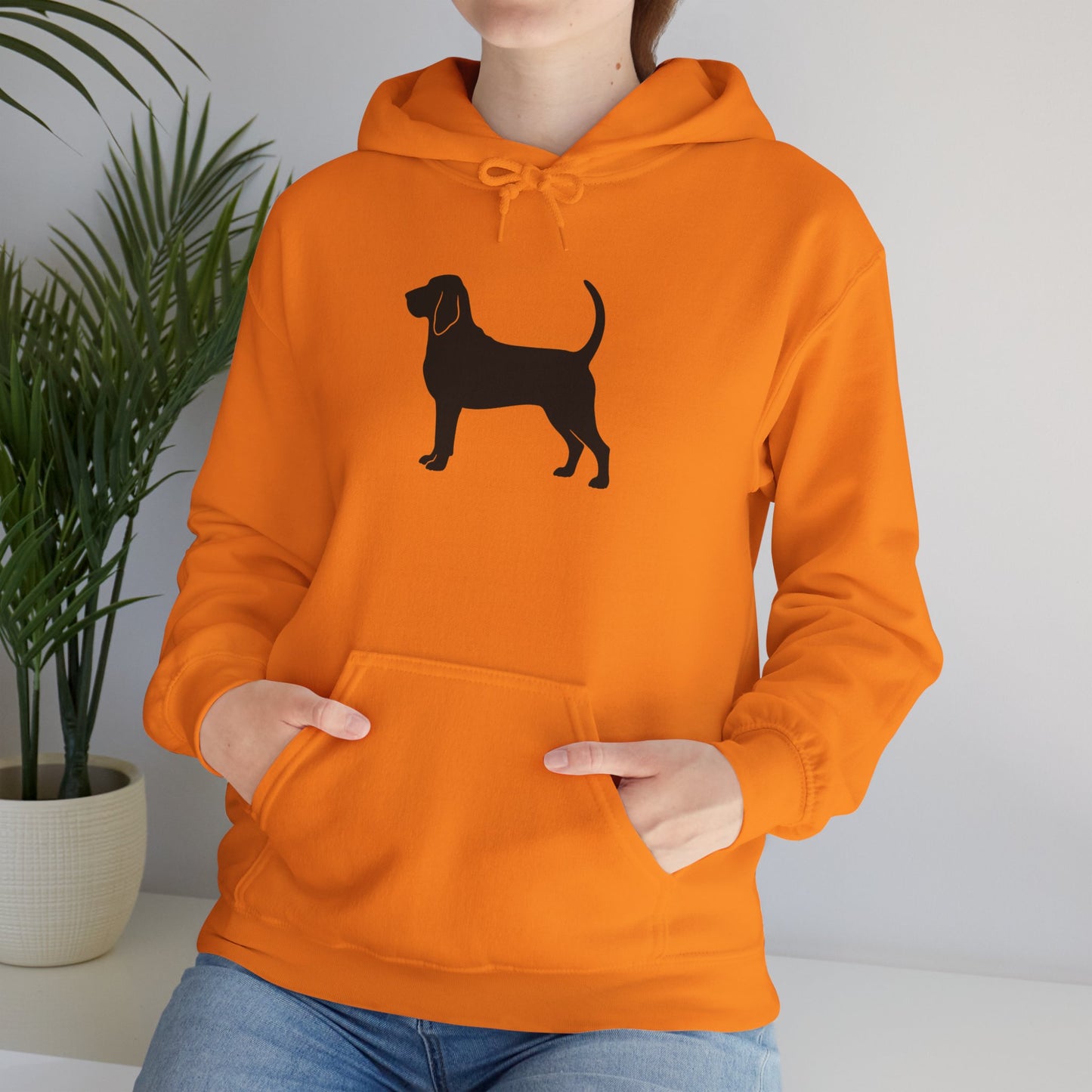 Bloodhound Silhouette Unisex Hoodie