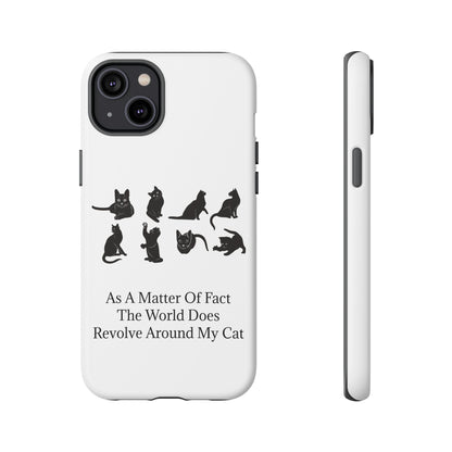 Matter Of Fact Cat iPhone Case