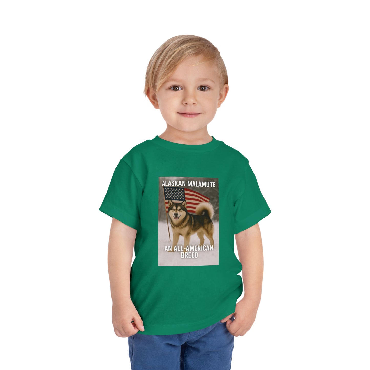 All-American Breed Toddler Unisex Short Sleeve Crewneck Tee
