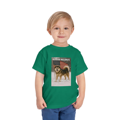 All-American Breed Toddler Unisex Short Sleeve Crewneck Tee