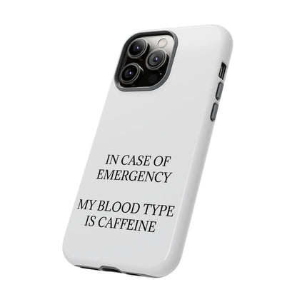 Blood Type iPhone Case