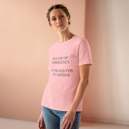 Blood Type Women's Short Sleeve Crewneck Tee