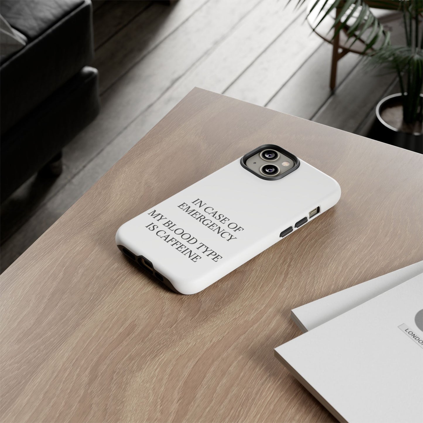 Blood Type iPhone Case