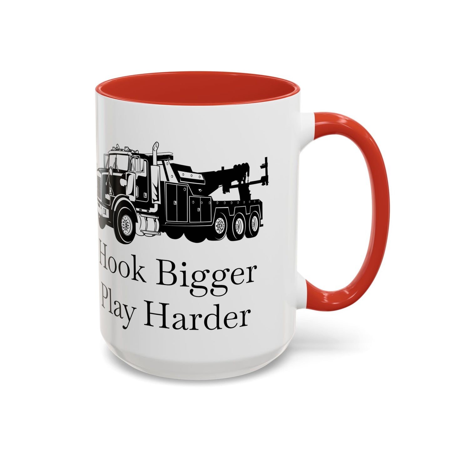 Hook Bigger 2-Tone Coffee Mug