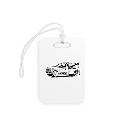 Wheel Lift Tow Truck Luggage Tag
