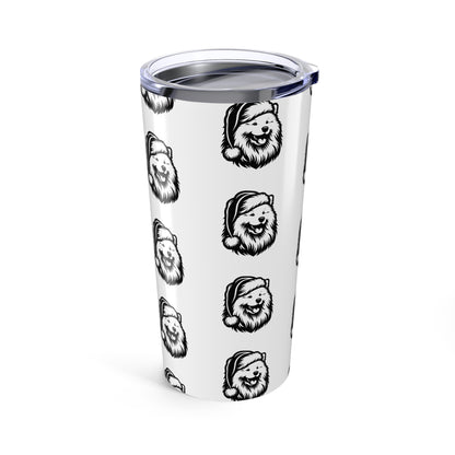 Santa Paws Samoyed Tumbler