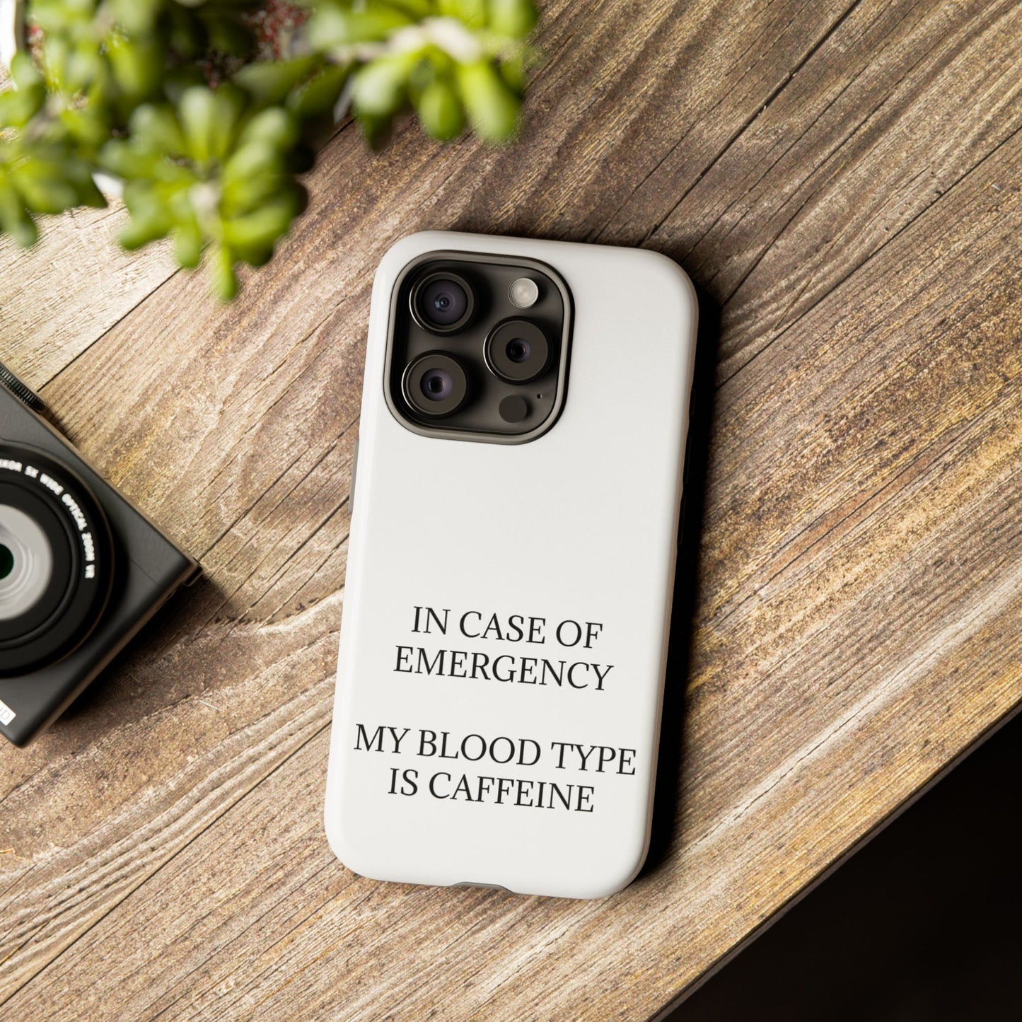 Blood Type iPhone Case